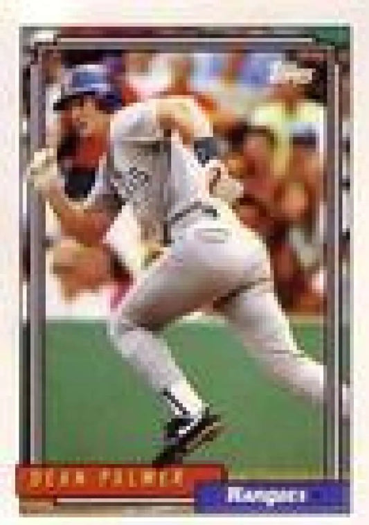1992 Topps Micro #567 Dean Palmer NM-MT Texas Rangers Baseball Card - Baseball Card Single
