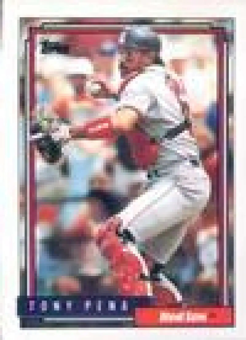 1992 Topps Micro #569 Tony Pena NM-MT Boston Red Sox Baseball Card - Baseball Card Single