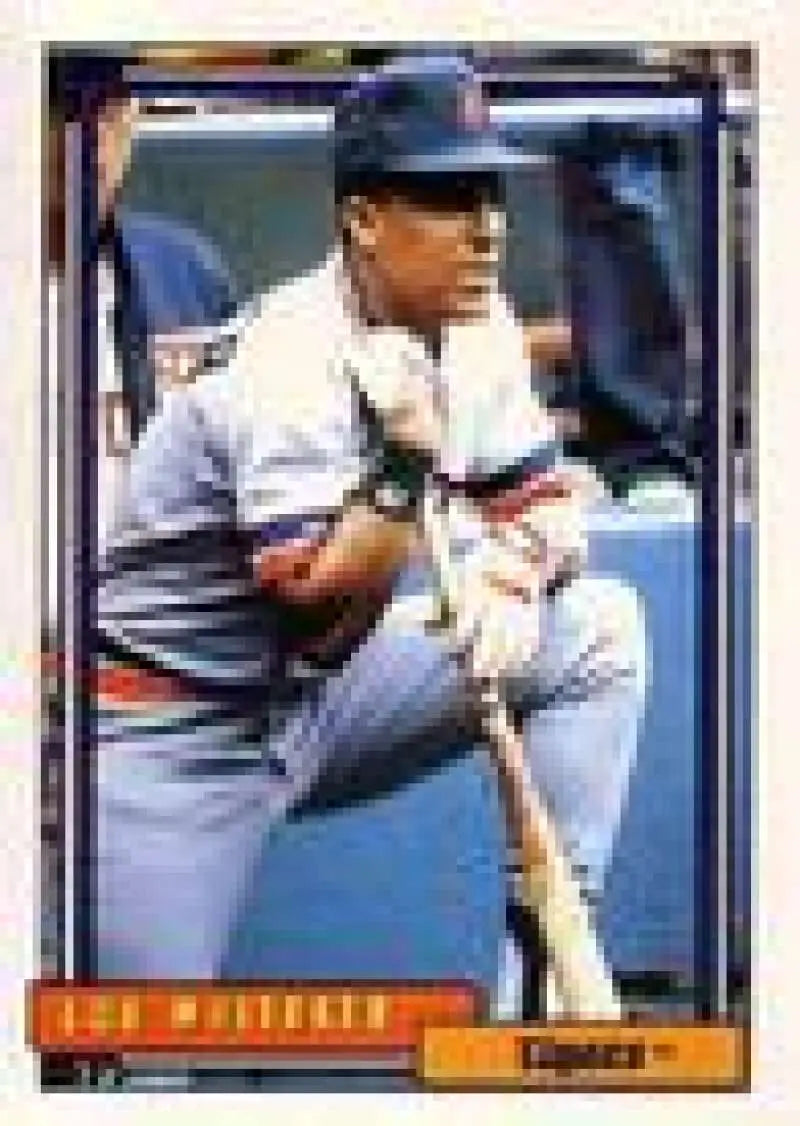 1992 Topps Micro #570 Lou Whitaker NM-MT Detroit Tigers Baseball Card - Baseball Card Single