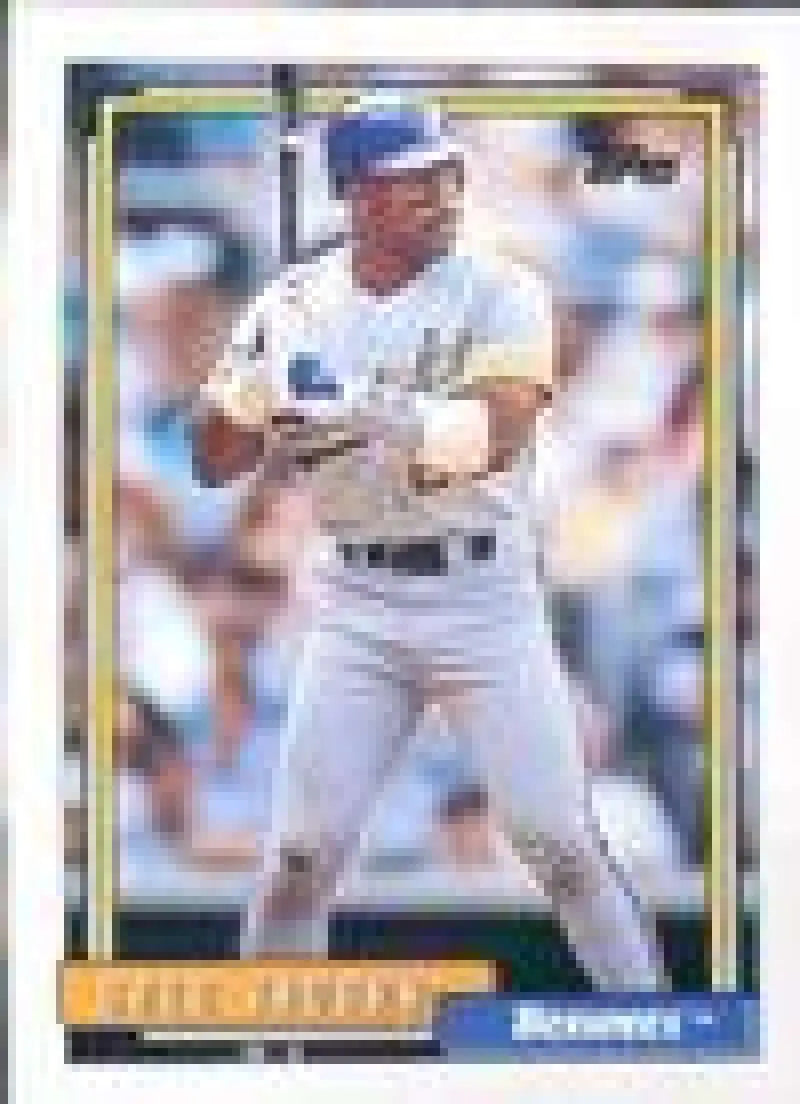 1992 Topps Micro #572 Greg Vaughn NM-MT Milwaukee Brewers Baseball Card - Baseball Card Single