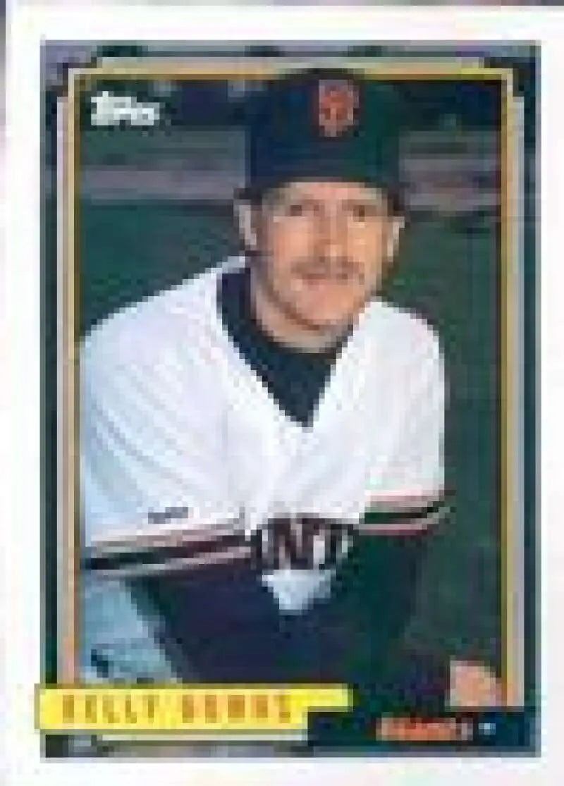 1992 Topps Micro #573 Kelly Downs NM-MT San Francisco Giants Baseball Card - Baseball Card Single