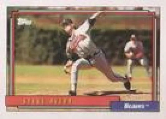 1992 Topps Micro #574 Steve Avery NM-MT Atlanta Braves Baseball Card - Baseball Card Single