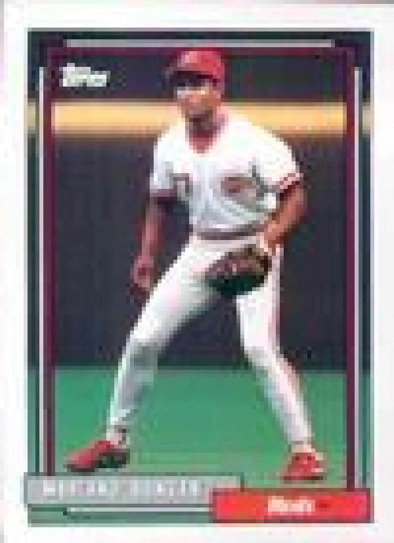 1992 Topps Micro #589 Mariano Duncan NM-MT Cincinnati Reds Baseball Card - Baseball Card Single