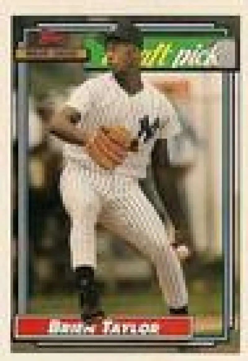 1992 Topps Micro #6 Brien Taylor NM-MT RC Rookie New York Yankees Baseball Card - Baseball Card Single