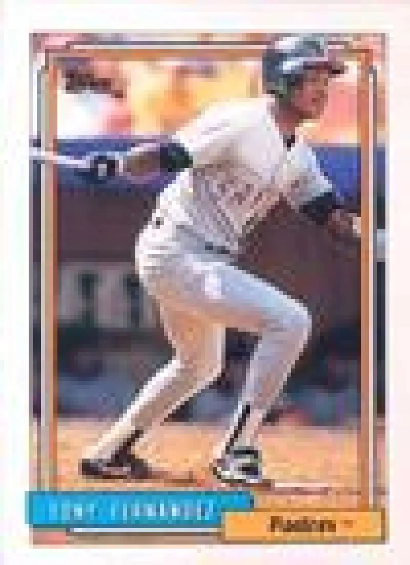 1992 Topps Micro #60 Tony Fernandez NM-MT San Diego Padres Baseball Card - Baseball Card Single
