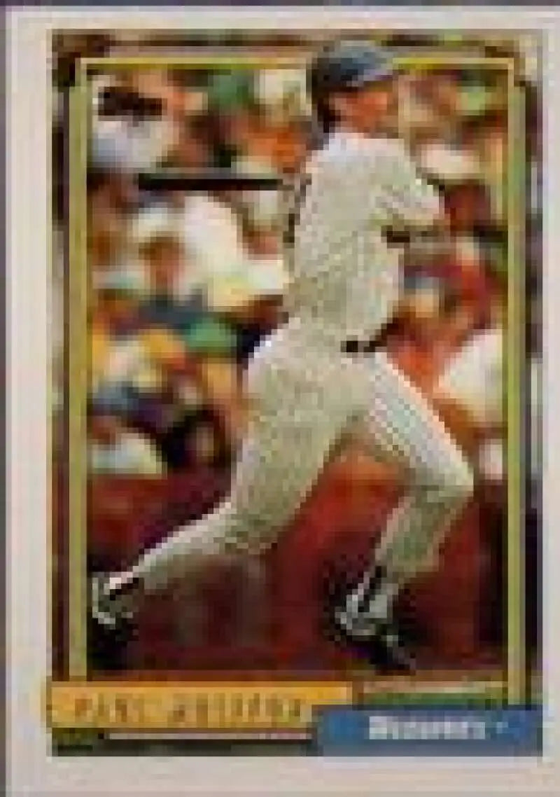 1992 Topps Micro #600 Paul Molitor NM-MT Milwaukee Brewers Baseball Card - Baseball Card Single