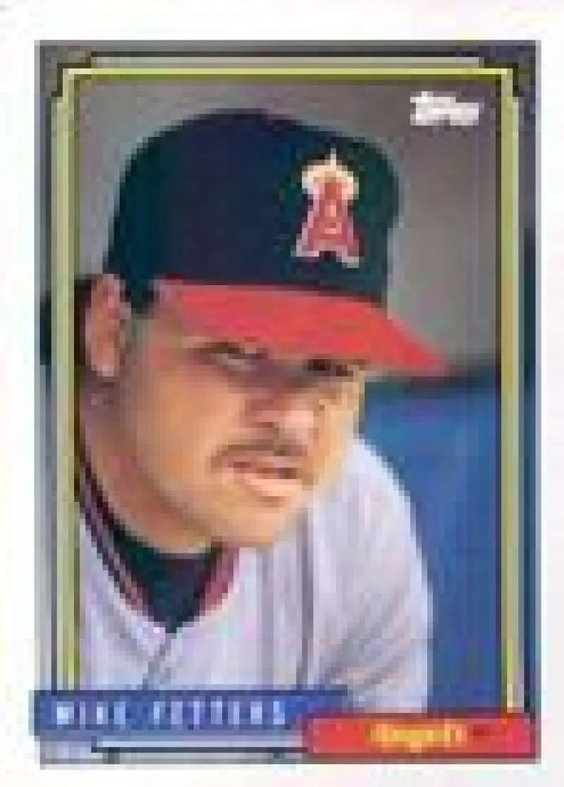 1992 Topps Micro #602 Mike Fetters NM-MT California Angels Baseball Card - Baseball Card Single