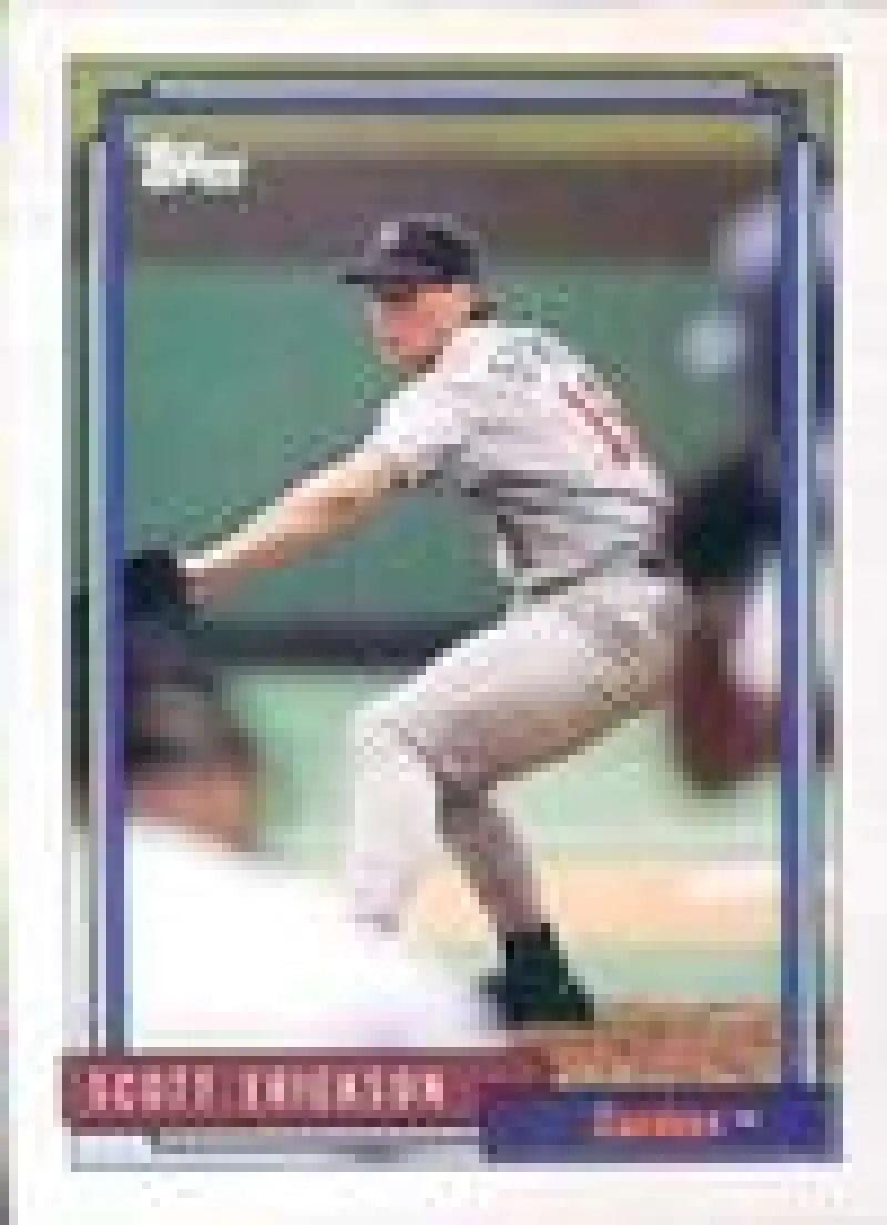 1992 Topps Micro #605 Scott Erickson NM-MT Minnesota Twins Baseball Card - Baseball Card Single
