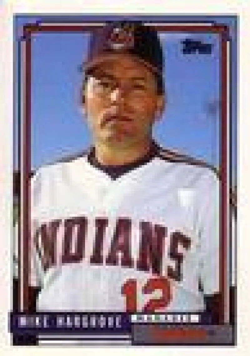 1992 Topps Micro #609 Mike Hargrove NM-MT Cleveland Indians Baseball Card - Baseball Card Single