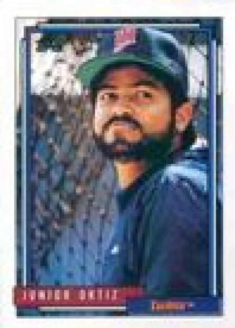 1992 Topps Micro #617 Junior Ortiz NM-MT Minnesota Twins Baseball Card - Baseball Card Single