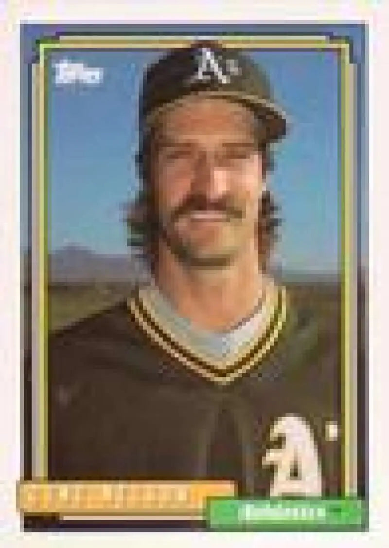 1992 Topps Micro #62 Gene Nelson NM-MT Oakland Athletics Baseball Card - Baseball Card Single