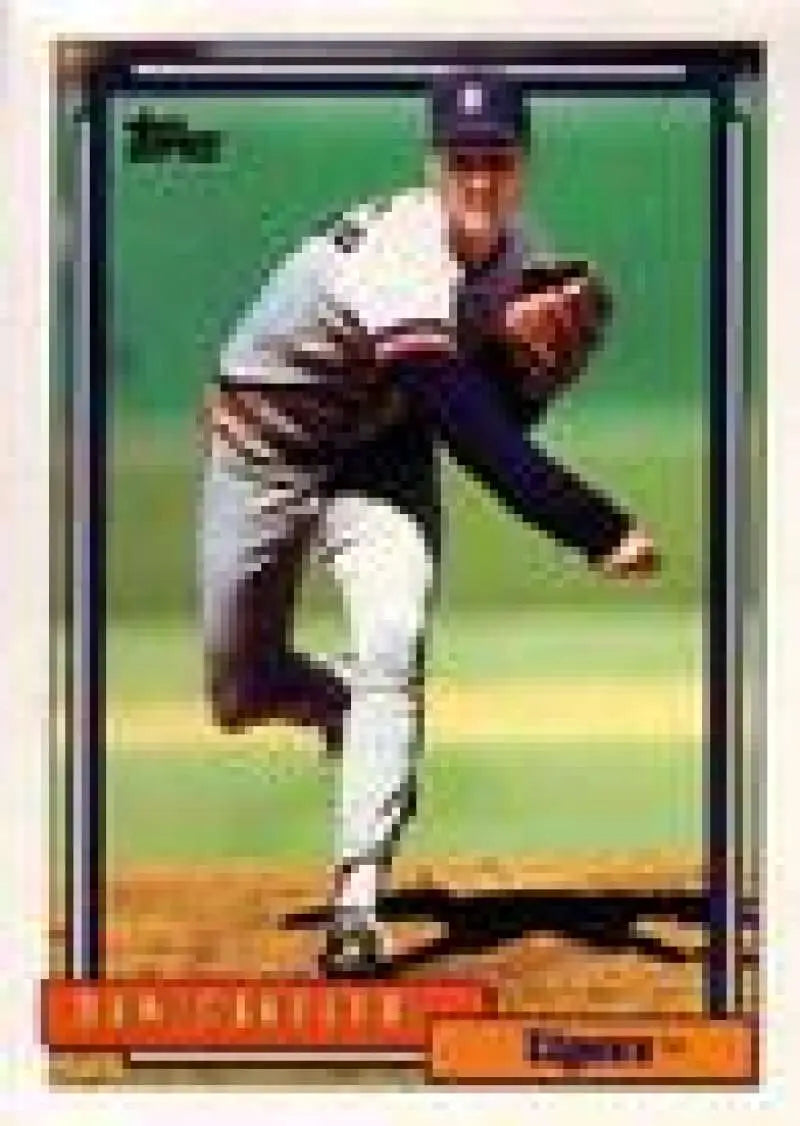1992 Topps Micro #621 Dan Gakeler NM-MT Detroit Tigers Baseball Card - Baseball Card Single
