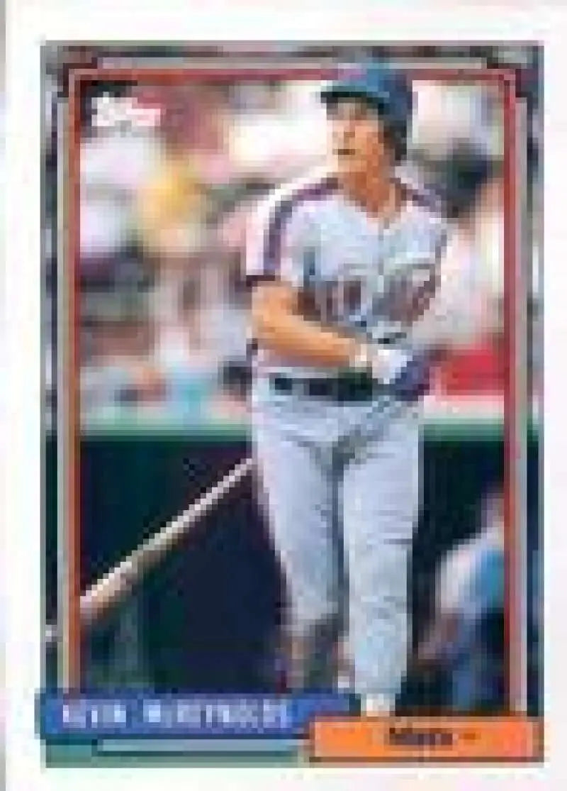 1992 Topps Micro #625 Kevin McReynolds NM-MT New York Mets Baseball Card - Baseball Card Single