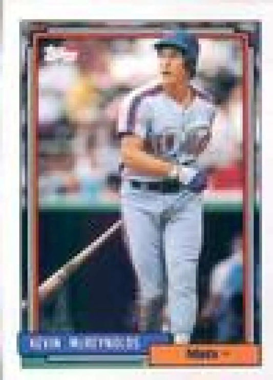 1992 Topps Micro #625 Kevin McReynolds NM-MT New York Mets Baseball Card - Baseball Card Single
