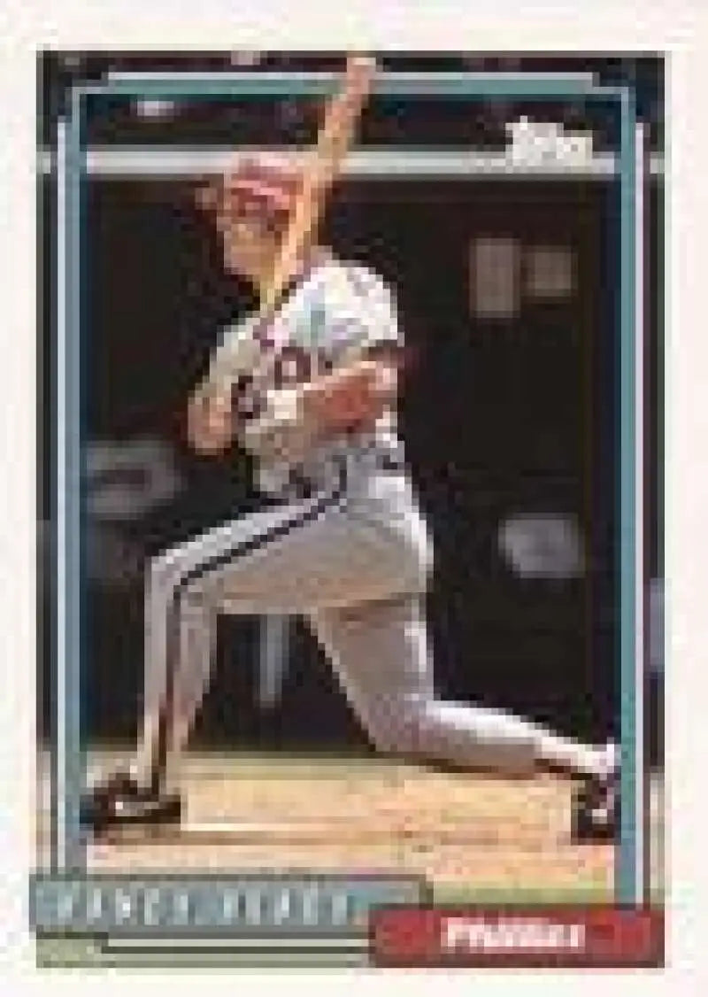 1992 Topps Micro #63 Randy Ready NM-MT Philadelphia Phillies Baseball Card - Baseball Card Single