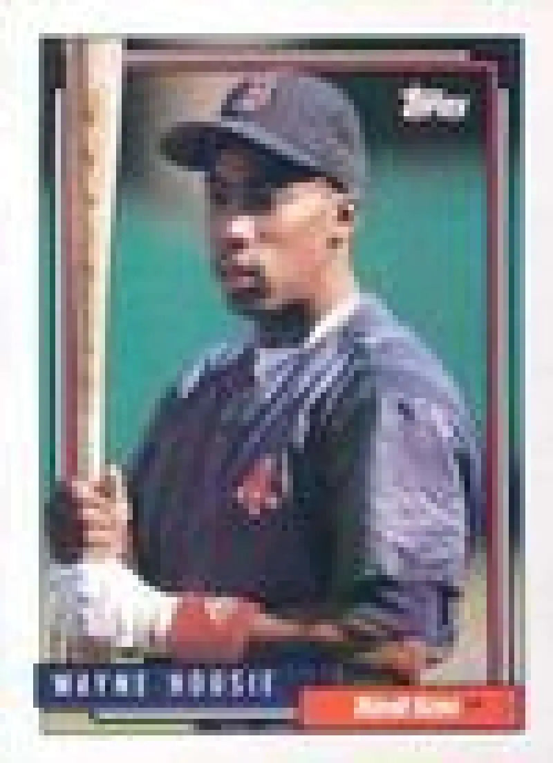 1992 Topps Micro #639 Wayne Housie NM-MT RC Rookie Boston Red Sox Baseball Card - Baseball Card Single