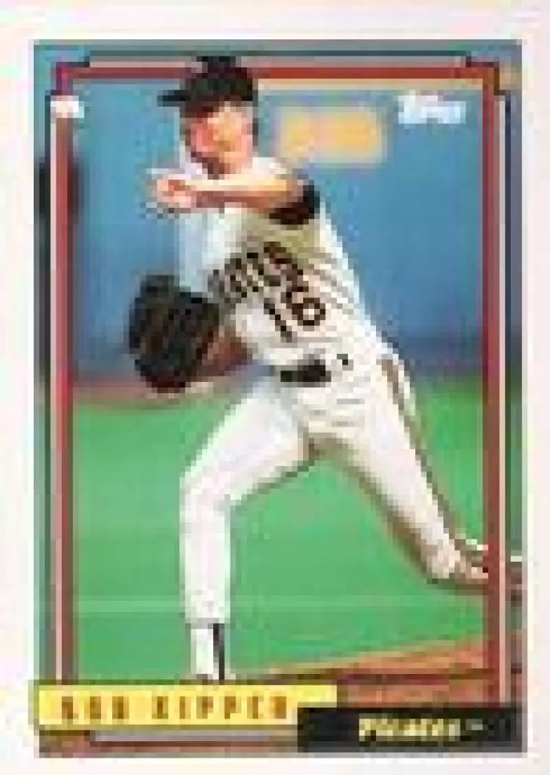 1992 Topps Micro #64 Bob Kipper NM-MT Pittsburgh Pirates Baseball Card - Baseball Card Single