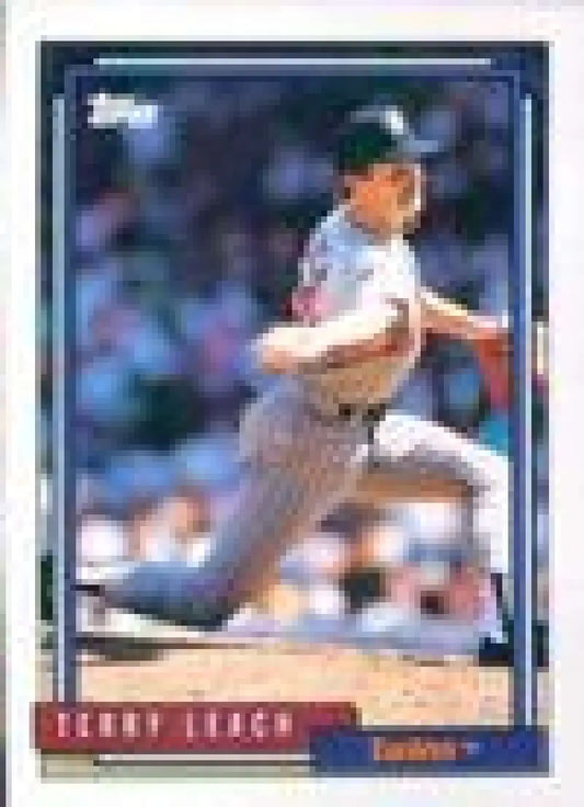1992 Topps Micro #644 Terry Leach NM-MT Minnesota Twins Baseball Card - Baseball Card Single