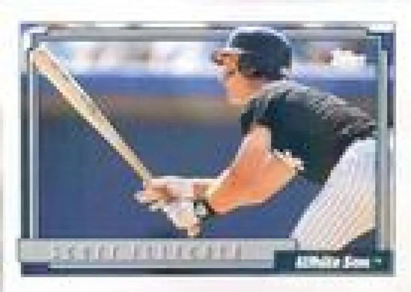 1992 Topps Micro #648 Scott Fletcher NM-MT Chicago White Sox Baseball Card - Baseball Card Single