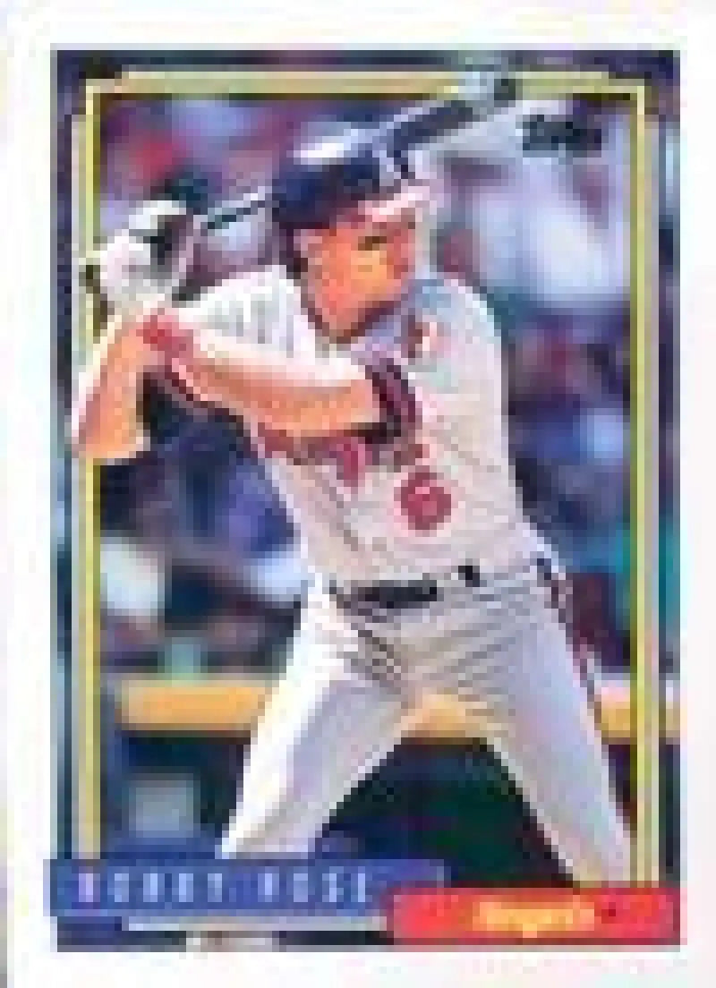 1992 Topps Micro #652 Bobby Rose NM-MT California Angels Baseball Card - Baseball Card Single