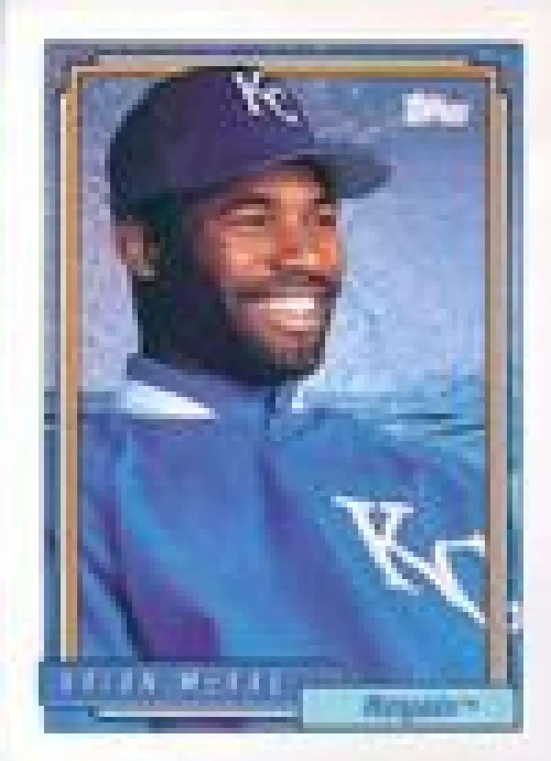 1992 Topps Micro #659 Brian McRae NM-MT Kansas City Royals Baseball Card - Baseball Card Single