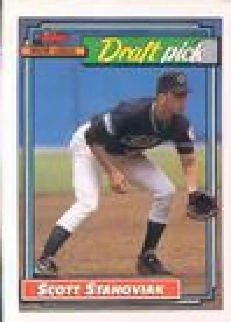 1992 Topps Micro #66 Scott Stahoviak NM-MT RC Rookie Minnesota Twins Baseball Card - Baseball Card Single