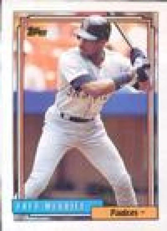 1992 Topps Micro #660 Fred McGriff NM-MT San Diego Padres Baseball Card - Baseball Card Single