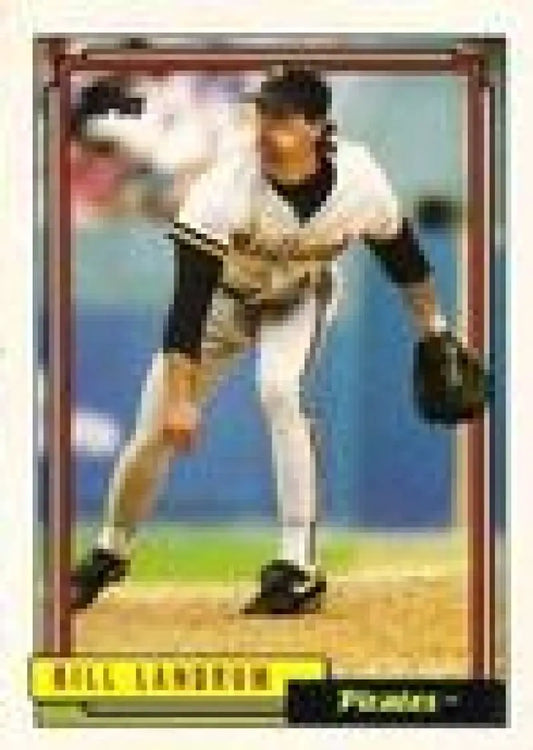 1992 Topps Micro #661 Bill Landrum NM-MT Pittsburgh Pirates Baseball Card - Baseball Card Single