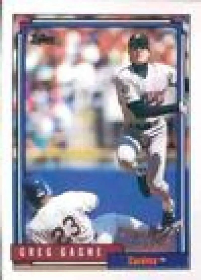 1992 Topps Micro #663 Greg Gagne NM-MT Minnesota Twins Baseball Card - Baseball Card Single