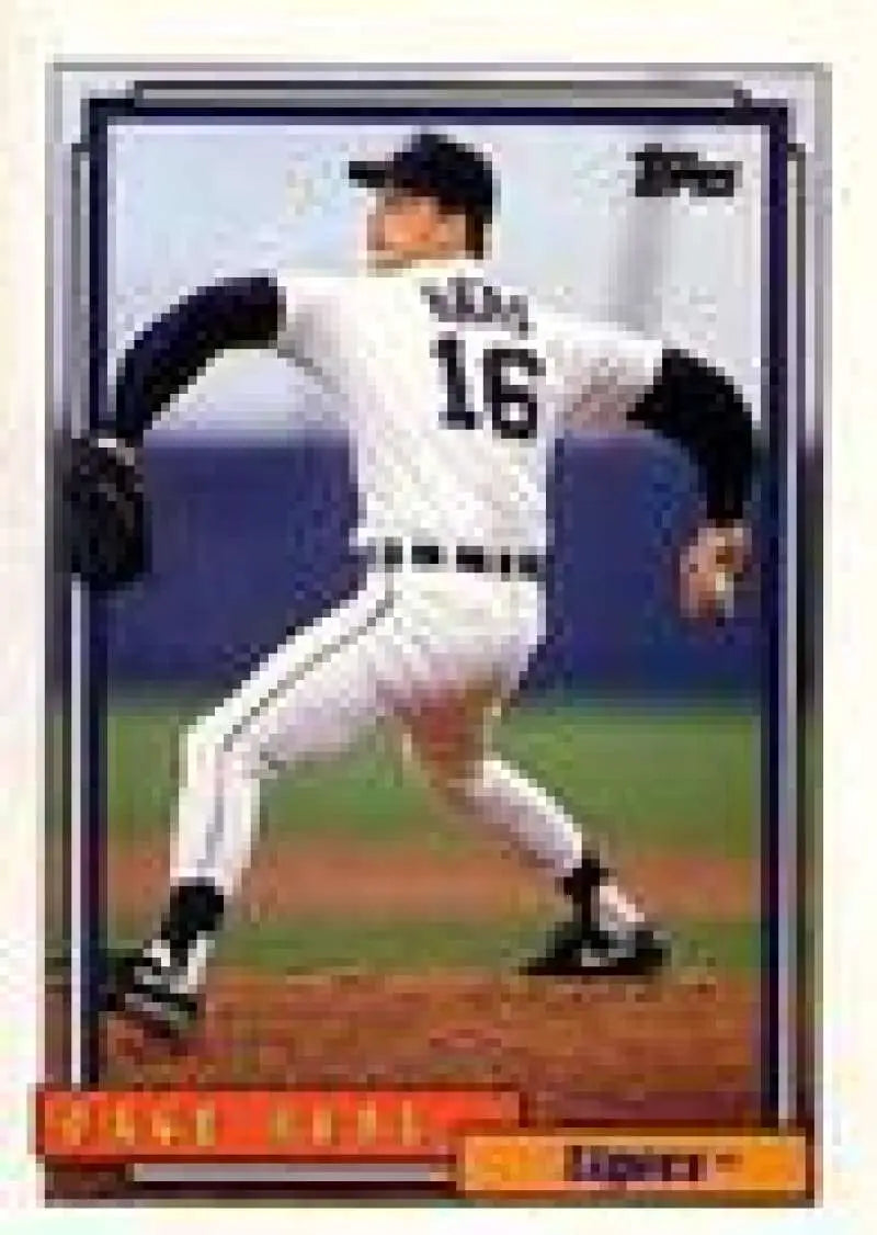 1992 Topps Micro #665 Dave Haas NM-MT Detroit Tigers Baseball Card - Baseball Card Single
