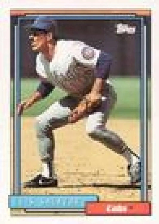 1992 Topps Micro #67 Luis Salazar NM-MT Chicago Cubs Baseball Card - Baseball Card Single
