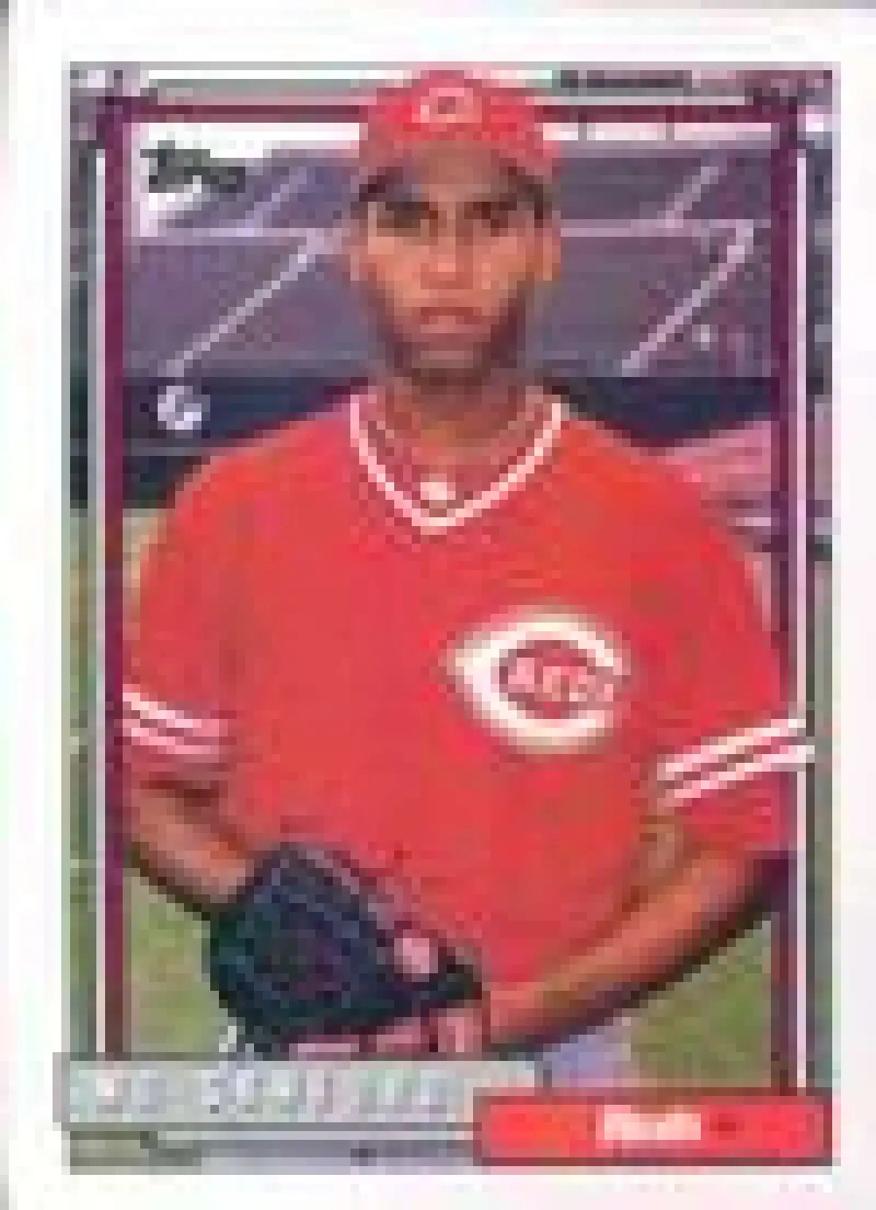 1992 Topps Micro #674 Mo Sanford NM-MT Cincinnati Reds Baseball Card - Baseball Card Single