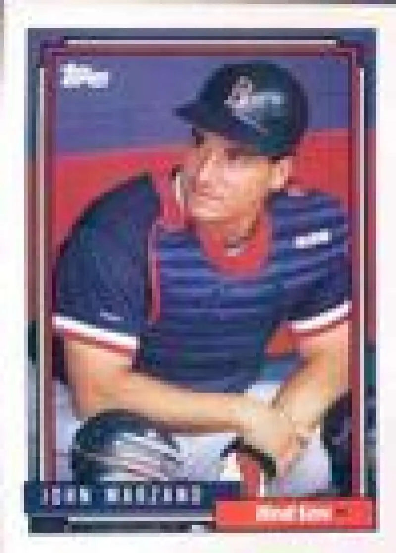 1992 Topps Micro #677 John Marzano NM-MT Boston Red Sox Baseball Card - Baseball Card Single