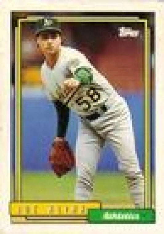 1992 Topps Micro #678 Joe Klink NM-MT Oakland Athletics Baseball Card - Baseball Card Single