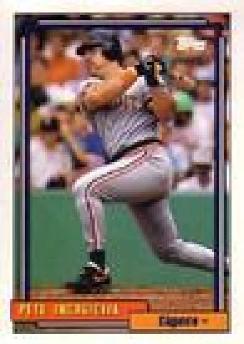 1992 Topps Micro #679 Pete Incaviglia NM-MT Detroit Tigers Baseball Card - Baseball Card Single