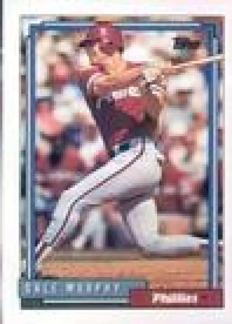 1992 Topps Micro #680 Dale Murphy NM-MT Philadelphia Phillies Baseball Card - Baseball Card Single