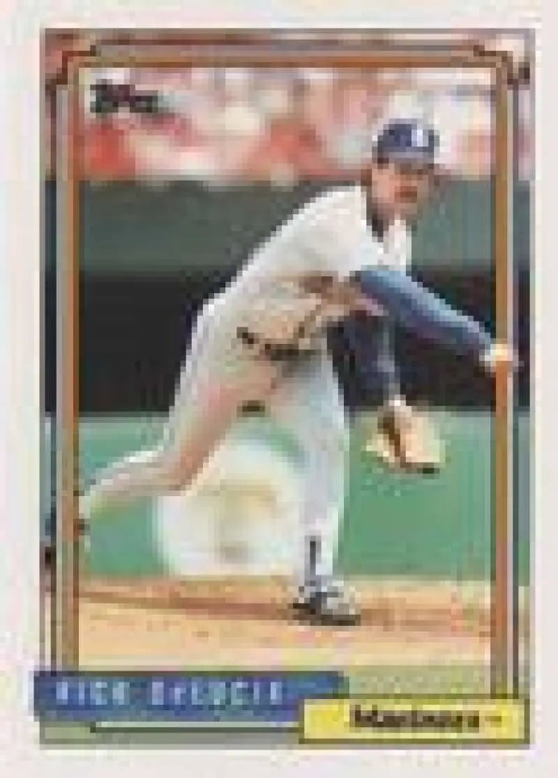 1992 Topps Micro #686 Rich DeLucia NM-MT Seattle Mariners Baseball Card - Baseball Card Single