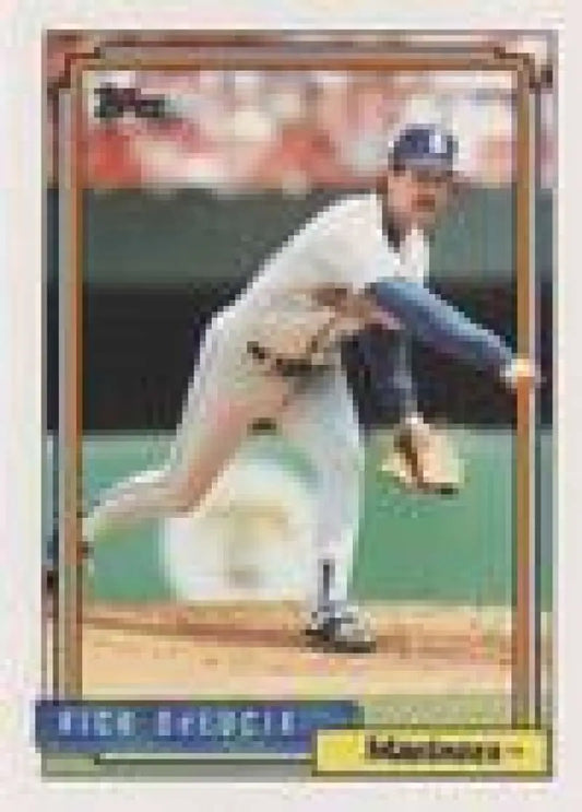 1992 Topps Micro #686 Rich DeLucia NM-MT Seattle Mariners Baseball Card - Baseball Card Single