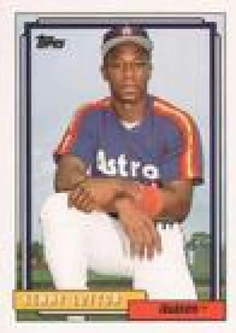 1992 Topps Micro #69 Kenny Lofton NM-MT Houston Astros Baseball Card - Baseball Card Single