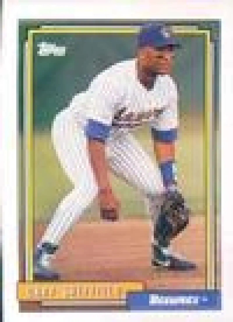 1992 Topps Micro #695 Gary Sheffield NM-MT Milwaukee Brewers Baseball Card - Baseball Card Single
