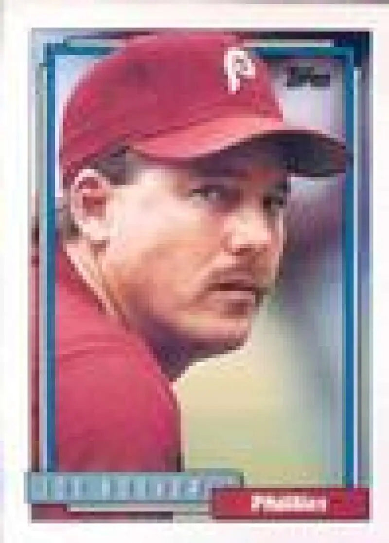 1992 Topps Micro #696 Joe Boever NM-MT Philadelphia Phillies Baseball Card - Baseball Card Single