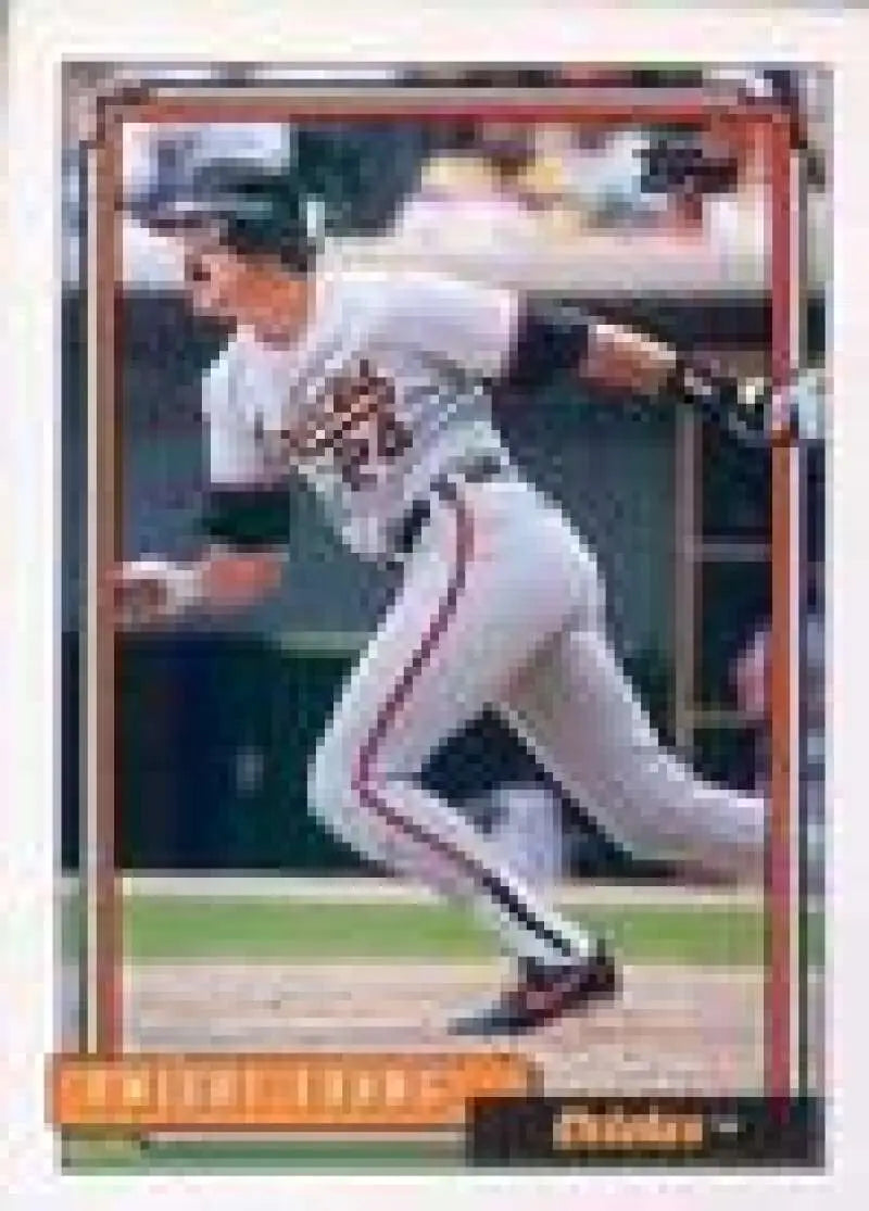 1992 Topps Micro #705 Dwight Evans NM-MT Baltimore Orioles Baseball Card - Baseball Card Single