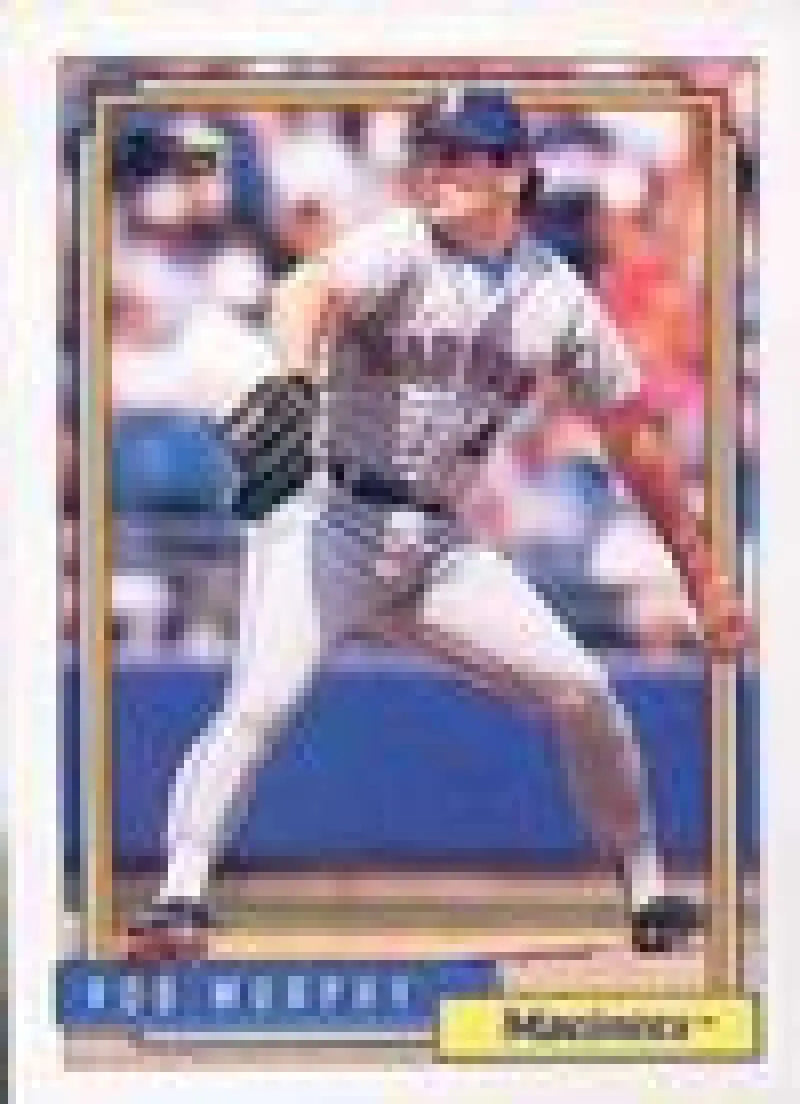 1992 Topps Micro #706 Rob Murphy NM-MT Seattle Mariners Baseball Card - Baseball Card Single