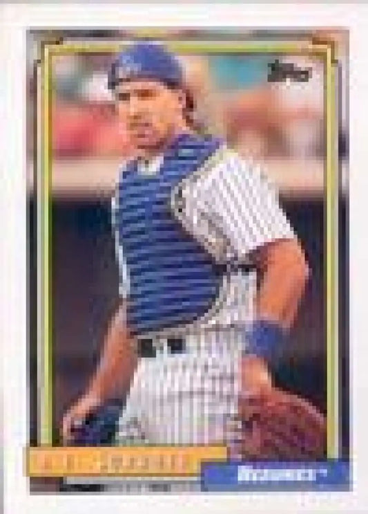 1992 Topps Micro #718 B.J. Surhoff NM-MT Milwaukee Brewers Baseball Card - Baseball Card Single