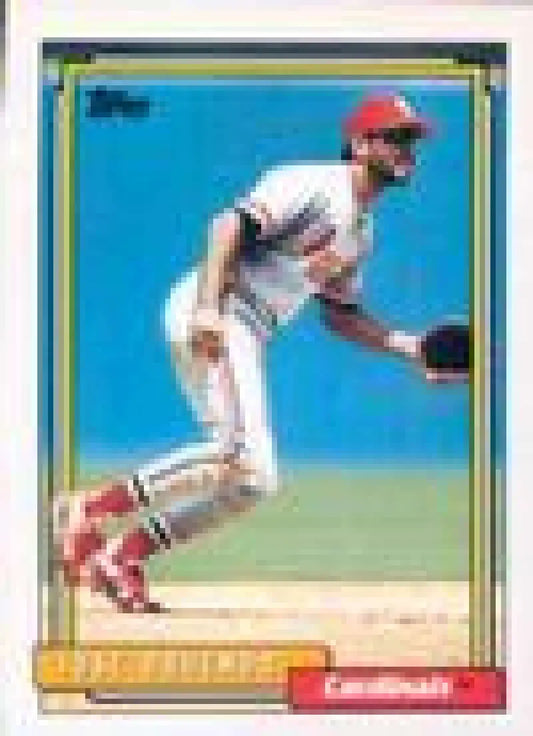 1992 Topps Micro #723 Jose Oquendo NM-MT St. Louis Cardinals Baseball Card - Baseball Card Single
