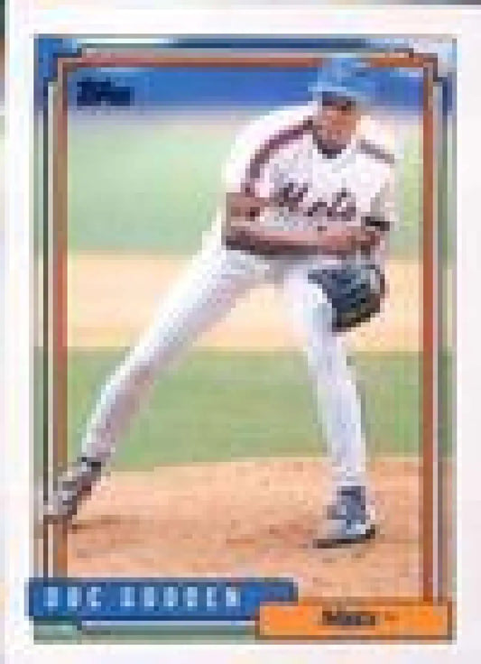 1992 Topps Micro #725 Dwight Gooden NM-MT New York Mets Baseball Card - Baseball Card Single
