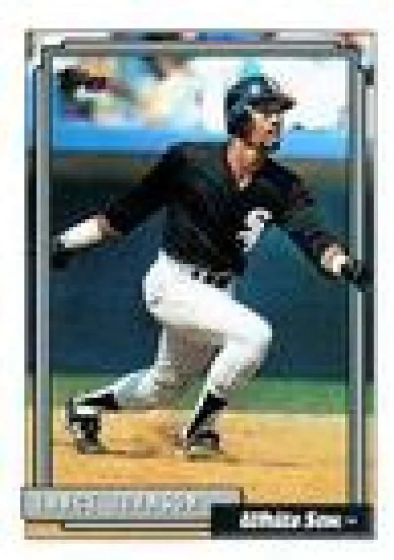 1992 Topps Micro #736 Lance Johnson NM-MT Chicago White Sox Baseball Card - Baseball Card Single