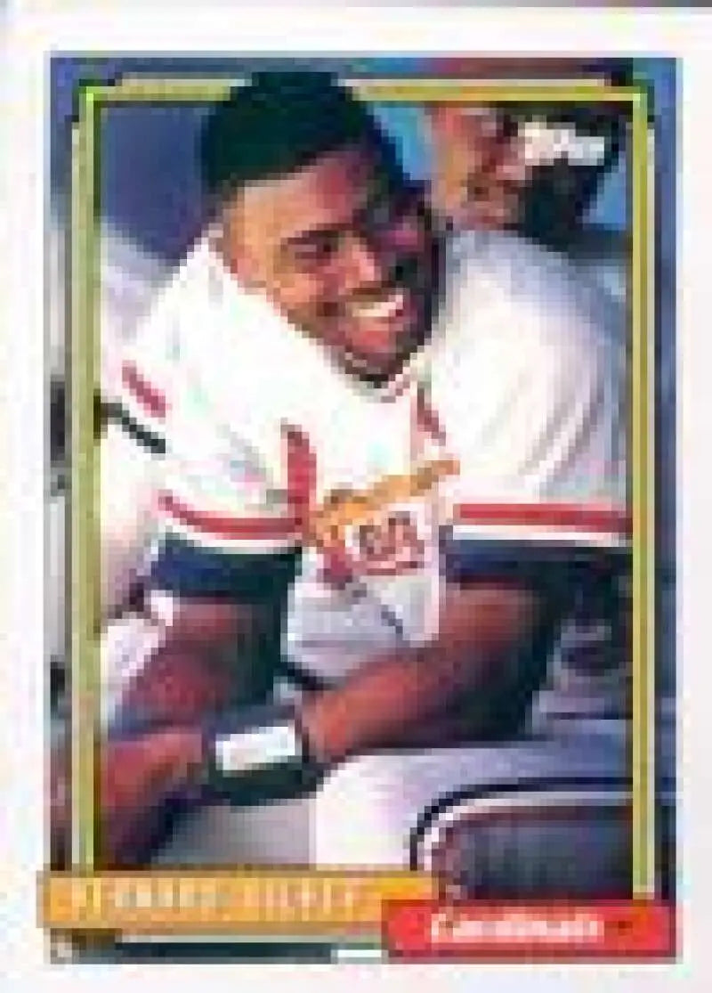 1992 Topps Micro #746 Bernard Gilkey NM-MT St. Louis Cardinals Baseball Card - Baseball Card Single