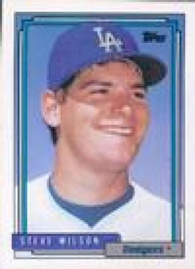 1992 Topps Micro #751 Steve Wilson NM-MT Los Angeles Dodgers Baseball Card - Baseball Card Single