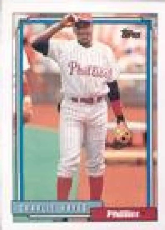 1992 Topps Micro #754 Charlie Hayes NM-MT Philadelphia Phillies Baseball Card - Baseball Card Single